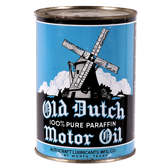 Lot 19). Old Dutch Motor Oil Can, Current Auctions