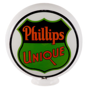 Lot 2). Phillips Unique Gas Globe