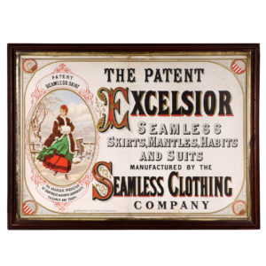 Lot 36). Excelsior Clothing Co. Sign