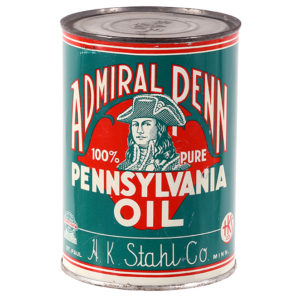 Lot 54). Admiral Penn Oil Can